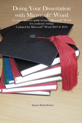 Doing your dissertation - , with
