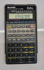 Sharp EL-556G Scientific Calculator D.A.L. with Sliding Cover & Reference Card