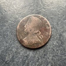 BRITAIN 1771 Half Penny George