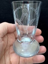 Royal Marines Firing Glass