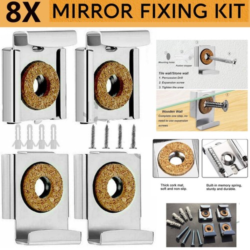 Chrome mirror wall hanging - mirror,