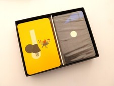 PATRICK CAULFIELD ARTIST BOXED 2 PACKS OF PLAYING CARDS HAYWARD GALLERY 1999