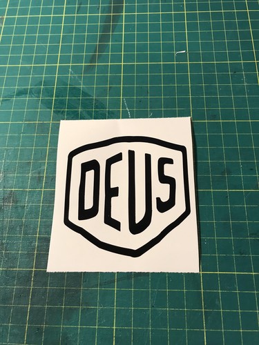 Deus sticker - 1x,