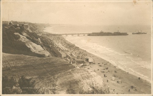 Bournemouth sands east 1921 - bournemouth;, 1921;