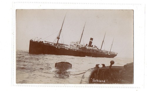 Shipwreck gothland 1914 - shipwreck,
