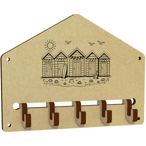 Row beach huts - of, wall