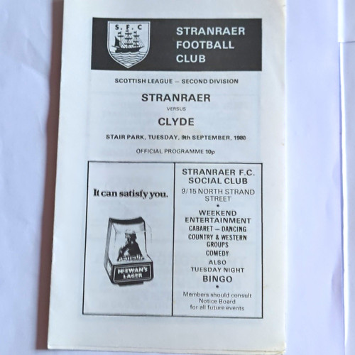 Scottish league stranraer - stranraer, v
