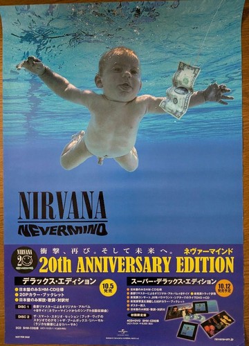 Nirvana nevermind 20th - nirvana,