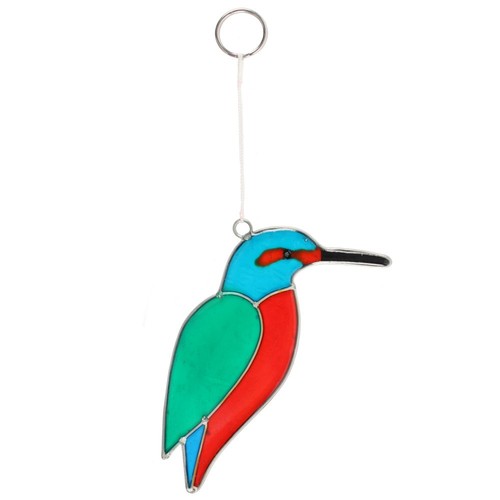 Kingfisher bird suncatcher - kingfisher,