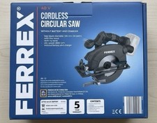 Ferrex 40v Cordless Circular