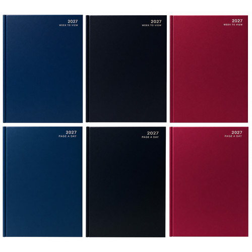 2027 diary day to page - diary,