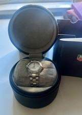 TAG HEUER Ladies Aqua Racer watch with mother of pearl face.