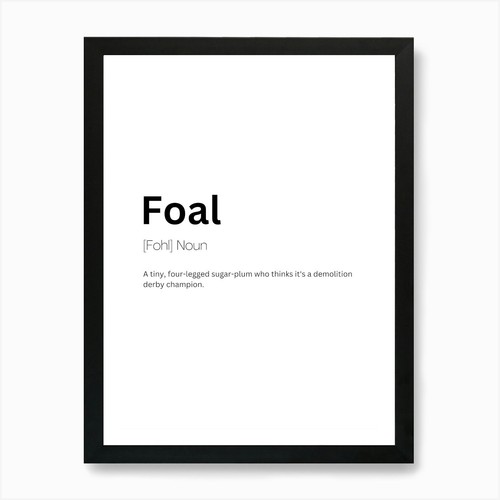 Foal definition meaning - foal,