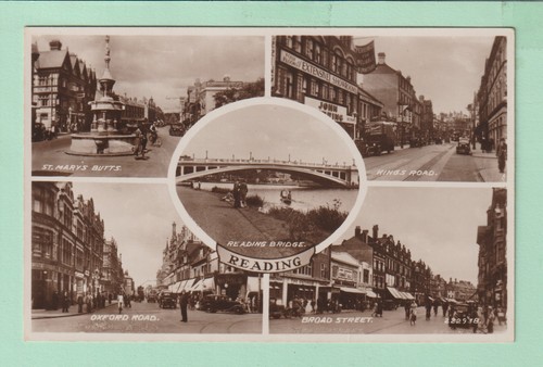 Berkshire postcard reading - berkshire,