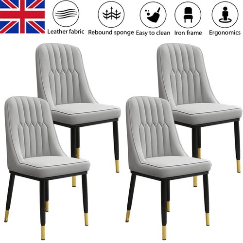 Set pu dining chairs - set, of