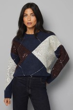 Wallis Navy Jumper Womens