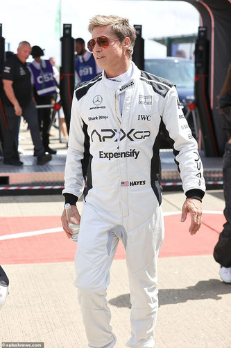 Movie white racing - f1,