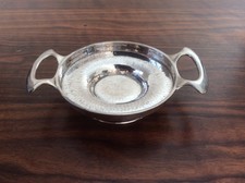 1907 SUPER LIBERTY & CO ARCHIBALD KNOX INSPIRED SOLID SILVER SMALL DISH VGC