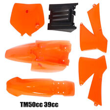 Plastics Set KTM SX50 Orange - Front Rear Fender Mudguard Fairing SX 50
