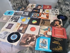 30+ Vinyl 7" Records Job Lot