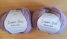 Debbie Bliss Rialto 4ply Super Fine Merino Wool, 2x50g Balls Shade 22054