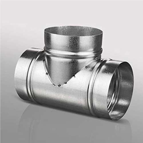 Metal ducting piece to - t,
