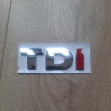 OEM VW REAR BOOT LID "TDI"