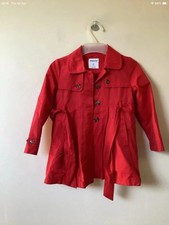 Mayoral girls red trench - mayoral, coat