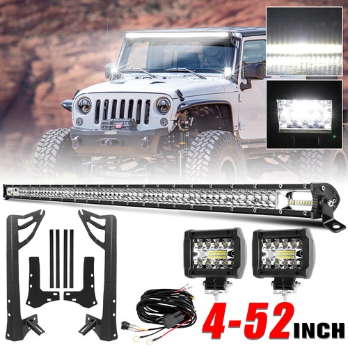 Led work light bar 4 - 52",