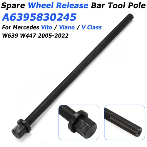 Spare wheel release bar - wheel,
