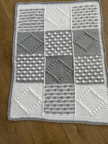 Handmade crochet blanket - handmade, 33
