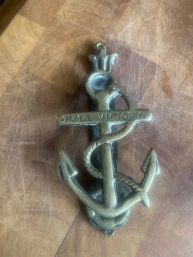 Vintage brass hms - (antique?),