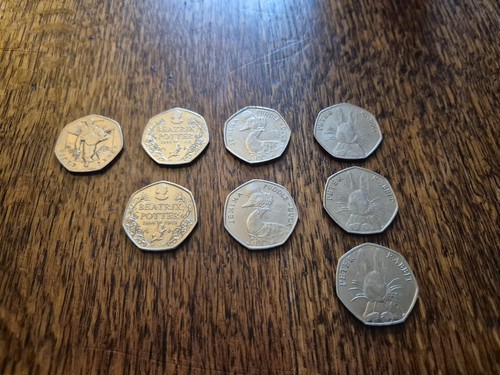 Beatrix potter 50p full set - potter,