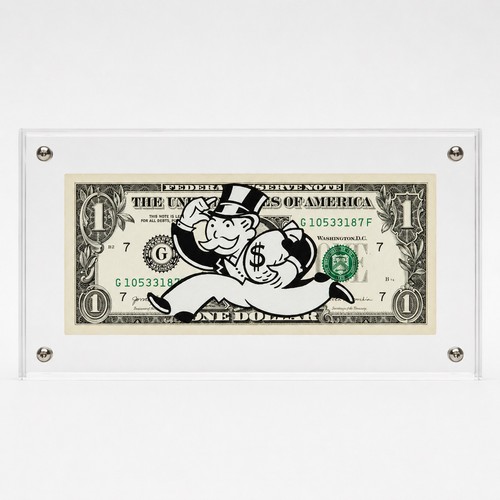 Monopoly dollar art - art, no
