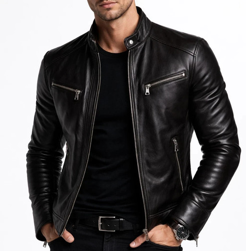 Men genuine sheepskin - genuine,