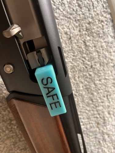 Gauge safety flag - safety, bore