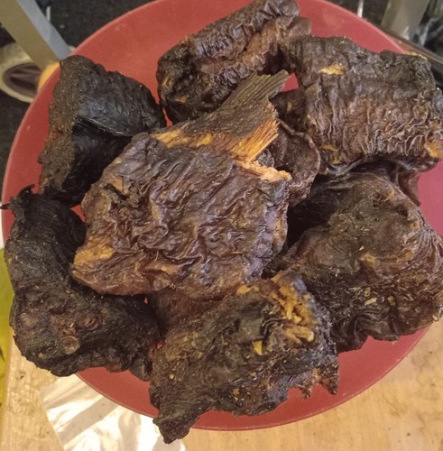 Smoked asa fish - fish, dry