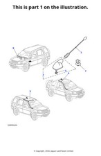 Land Rover Genuine Mast Aerial