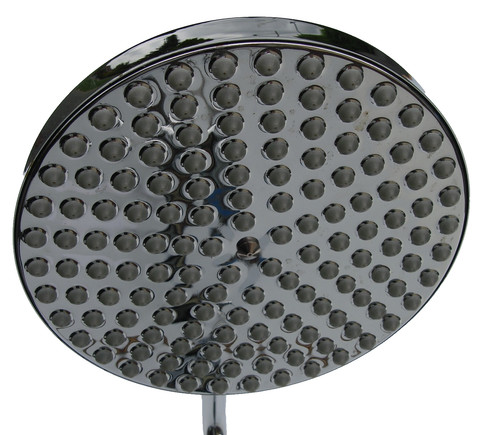 Chrome round rain - chrome,