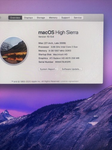 Apple imac a1312 desktop - imac,