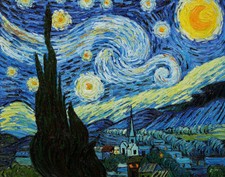 Vincent van gogh starry night - gogh,