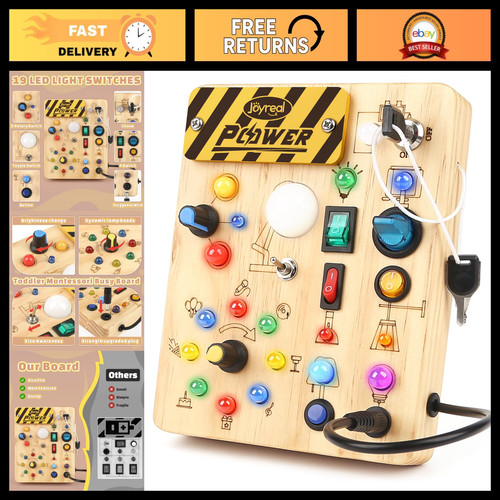 Montessori busy board - board, for
