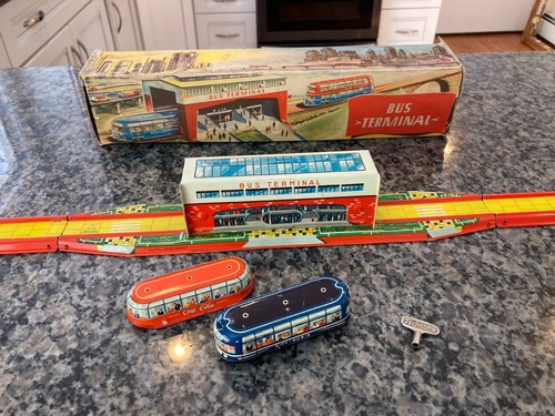 Vintage tin 1956 technofix - tin,