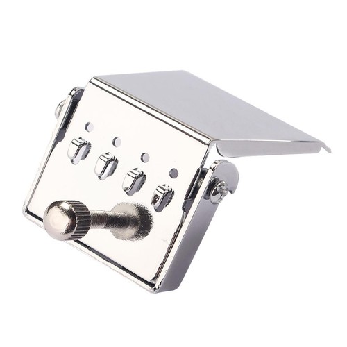 Chrome banjo tailpiece for - chrome,