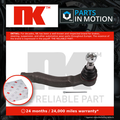 Tie track rod end - rod,