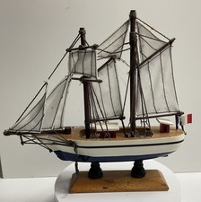 Vintage Hand Made Wooden Model