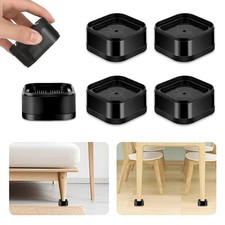 4x Furniture Risers Adjustable
