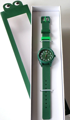 New lacoste green alligator - new,
