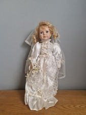 Porcelain Doll. Bride. VGC