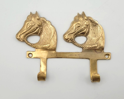 Vintage solid brass horses - solid,